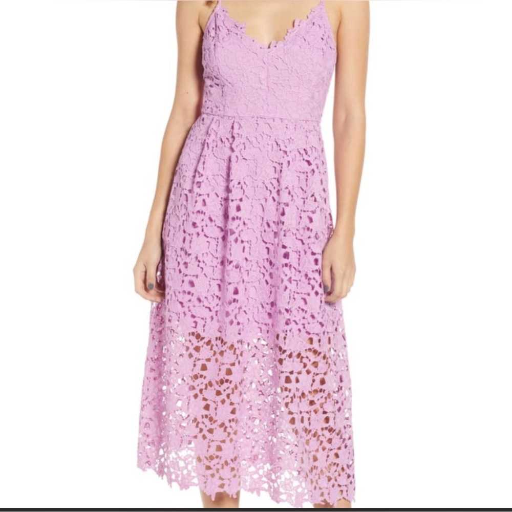 EUC - Astr the label Midi Dress - Orchid